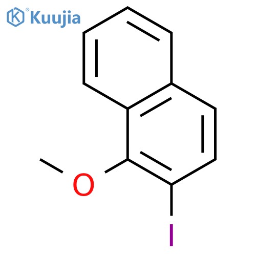 2-Iodo-1-methoxynaphthalene structure