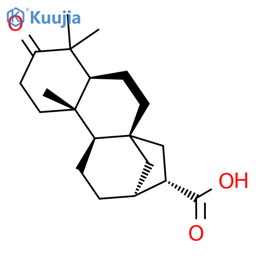 Kauran-17-oic acid,3-oxo- structure