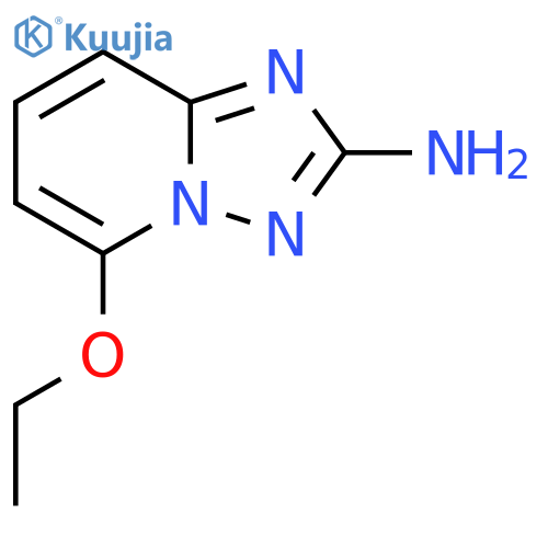 5-ethoxy-1,2,4triazolo1,5-apyridin-2-amine structure