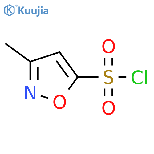 3-methyl-1,2-oxazole-5-sulfonyl chloride structure