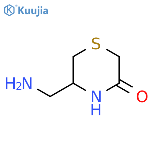 5-(Aminomethyl)thiomorpholin-3-one structure