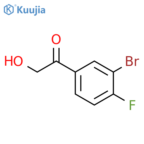 3’-Bromo-4’-fluoro-2-hydroxyacetophenone structure