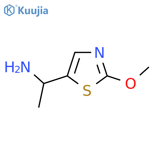 1-(2-methoxy-1,3-thiazol-5-yl)ethan-1-amine structure