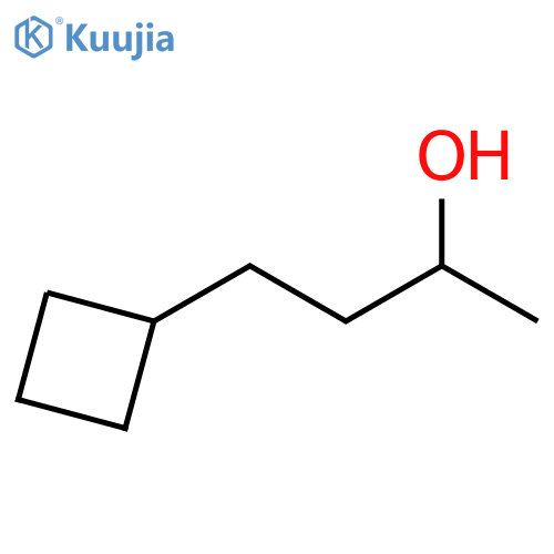 4-cyclobutylbutan-2-ol structure