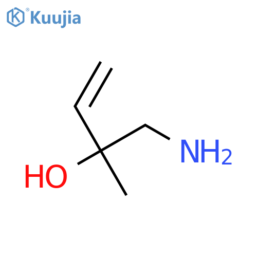 1-Amino-2-methylbut-3-en-2-ol structure