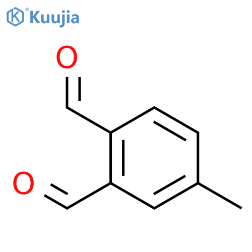 4-methylbenzene-1,2-dicarbaldehyde structure