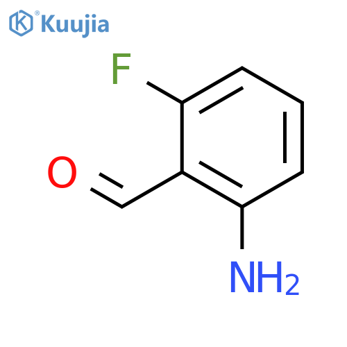2-Amino-6-fluorobenzaldehyde structure