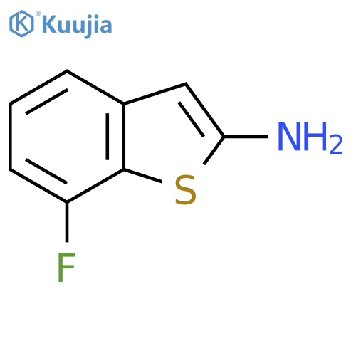7-Fluorobenzo[b]thiophen-2-amine structure