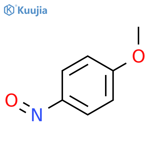 Benzene,1-methoxy-4-nitroso- structure