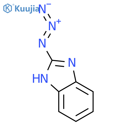 1H-Benzimidazole,2-azido- structure