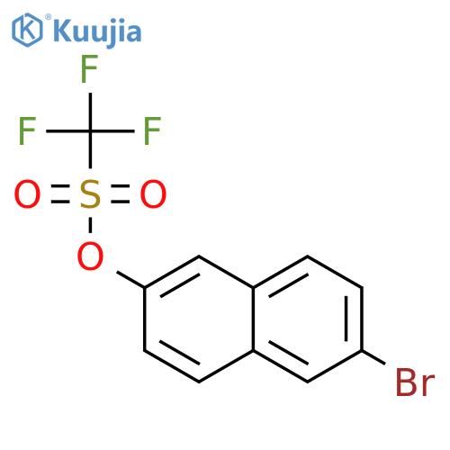 6-Bromo-2-naphthyl Trifluoromethanesulfonate structure