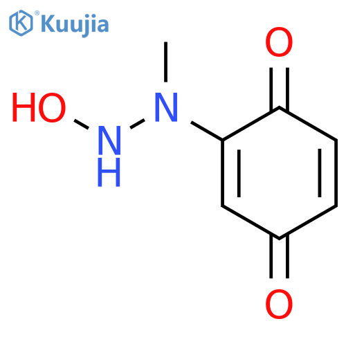 1,4-Benzenediol,2-(methylnitrosoamino)- structure
