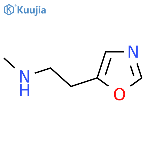 methyl2-(1,3-oxazol-5-yl)ethylamine structure
