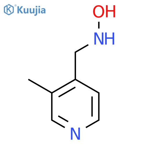 N-(3-methylpyridin-4-yl)methylhydroxylamine structure
