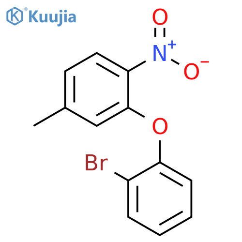 2-(2-Bromophenoxy)-4-methyl-1-nitrobenzene structure
