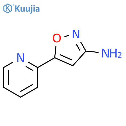 5-(pyridin-2-yl)-1,2-oxazol-3-amine structure