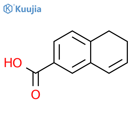 5,6-dihydronaphthalene-2-carboxylic acid structure