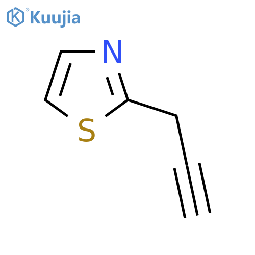 2-(prop-2-yn-1-yl)-1,3-thiazole structure