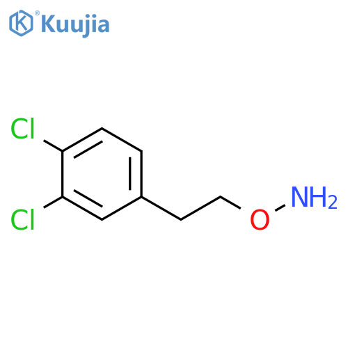 O-2-(3,4-dichlorophenyl)ethylhydroxylamine structure