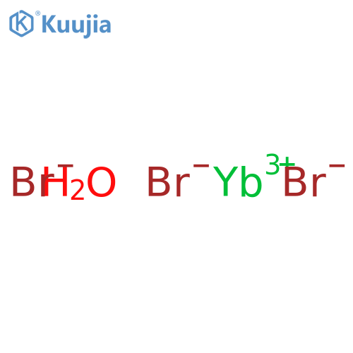 Ytterbium(III)bromide hydrate structure