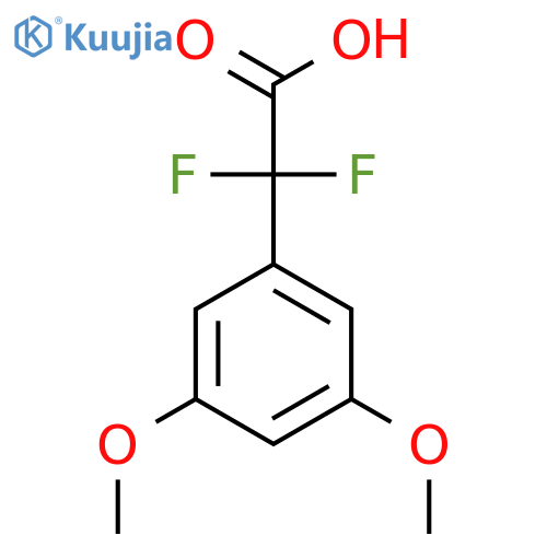 2-(3,5-Dimethoxyphenyl)-2,2-difluoroacetic acid structure