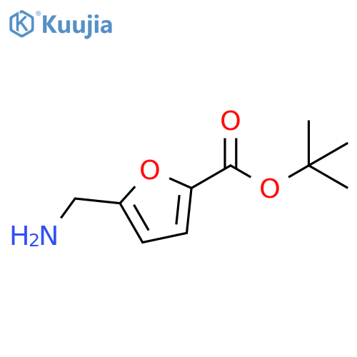 tert-butyl 5-(aminomethyl)furan-2-carboxylate structure
