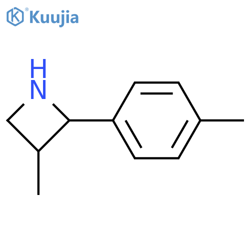 3-methyl-2-(4-methylphenyl)azetidine structure