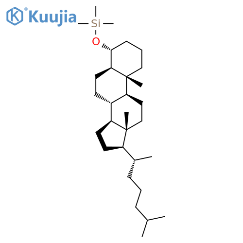 Silane, [[(4a,5a)-cholestan-4-yl]oxy]trimethyl- structure