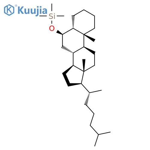 Silane, [[(5b,6b)-cholestan-6-yl]oxy]trimethyl- structure