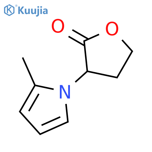 2(3H)-Furanone,dihydro-3-(2-methyl-1H-pyrrol-1-yl)- structure