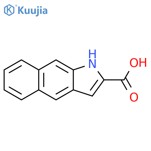 1H-Benz[f]indole-2-carboxylic acid structure