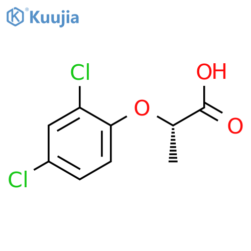 (2S)-2-(2,4-Dichlorophenoxy)propanoic Acid structure