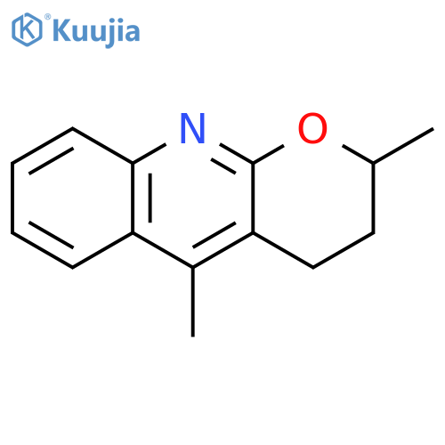 2,5-Dimethyl-3,4-dihydro-2H-pyrano[2,3-b]quinoline structure