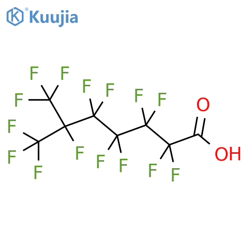Perfluoro-6-methylheptanoic Acid structure