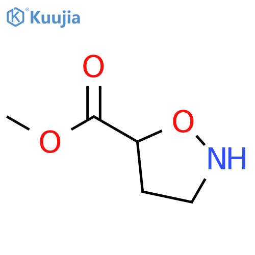 methyl 1,2-oxazolidine-5-carboxylate structure