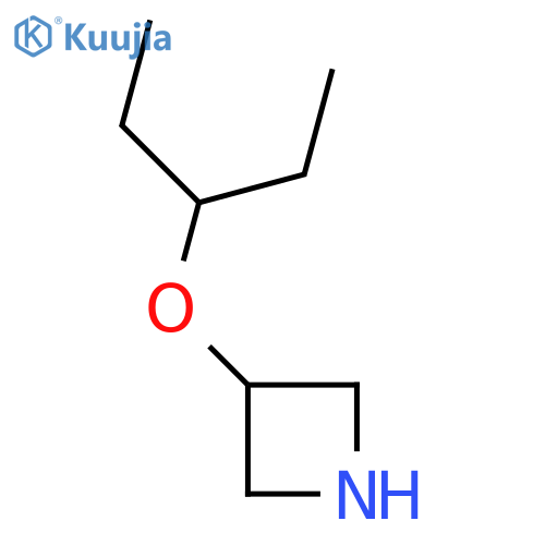 3-(Pentan-3-yloxy)azetidine structure
