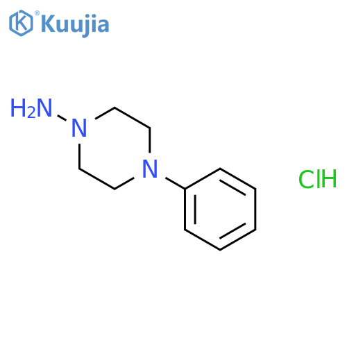 4-Phenylpiperazin-1-amine hydrochloride structure