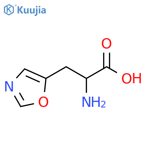 2-amino-3-(1,3-oxazol-5-yl)propanoic acid structure