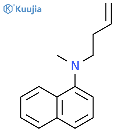 1-Naphthalenamine, N-3-butenyl-N-methyl- structure