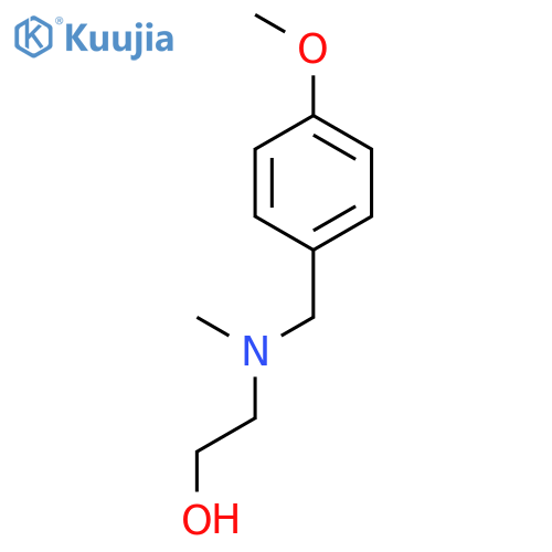 Ethanol, 2-[[(4-methoxyphenyl)methyl]methylamino]- structure