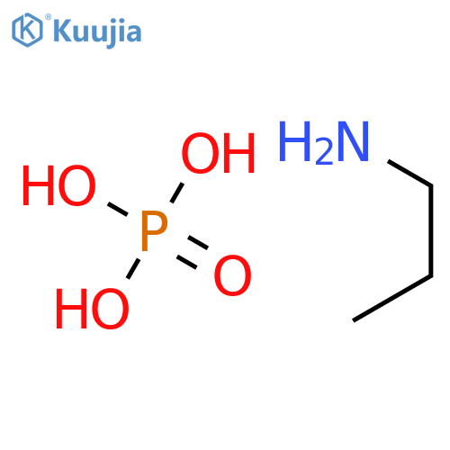 1-Propanamine, phosphate (1:1) structure