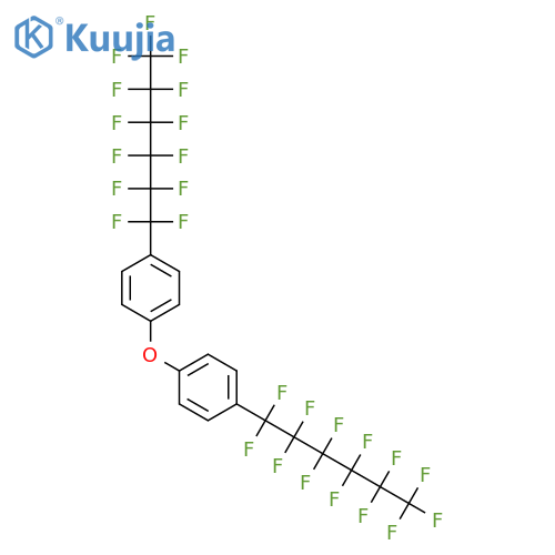 1,1'-Oxybis[4-(tridecafluorohexyl)benzene] structure