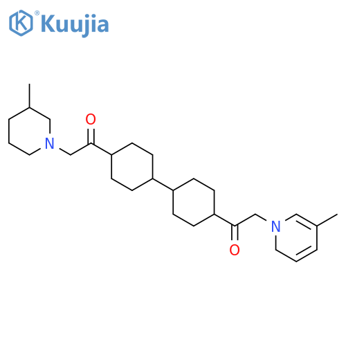 Pyridinium,1,1'-[[1,1'-biphenyl]-4,4'-diylbis(2-oxo-2,1-ethanediyl)]bis[3-methyl-,dibromide (9CI) structure