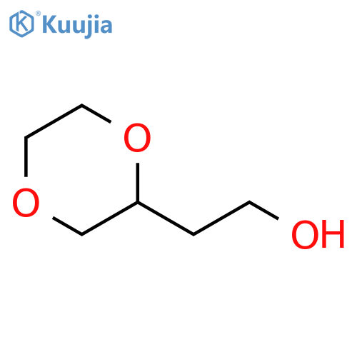 2-(1,4-dioxan-2-yl)ethanol structure