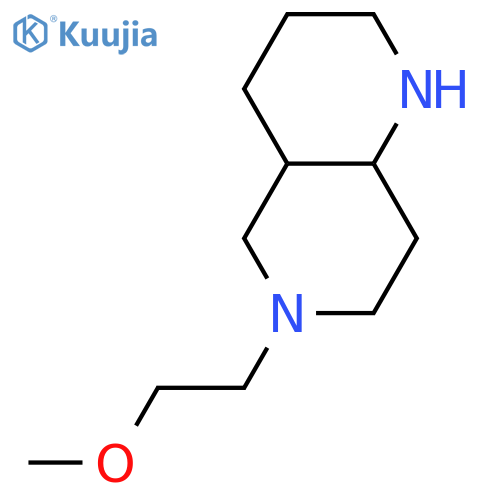 1,6-Naphthyridine, decahydro-6-(2-methoxyethyl)- structure