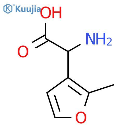 2-Amino-2-(2-methylfuran-3-yl)acetic acid structure