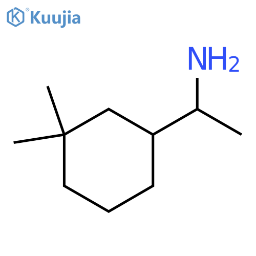 1-(3,3-dimethylcyclohexyl)ethan-1-amine structure