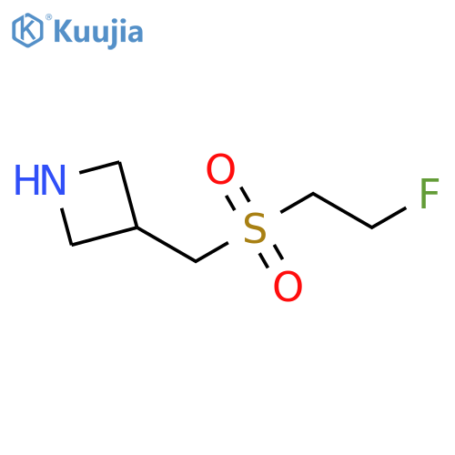 3-(2-fluoroethanesulfonyl)methylazetidine structure