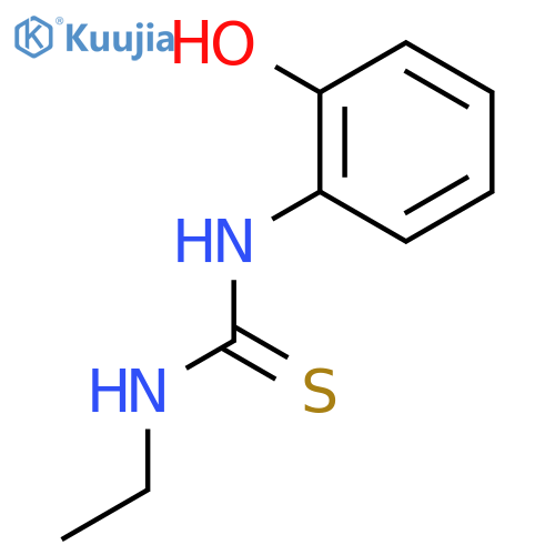 Thiourea, N-ethyl-N'-(2-hydroxyphenyl)- structure