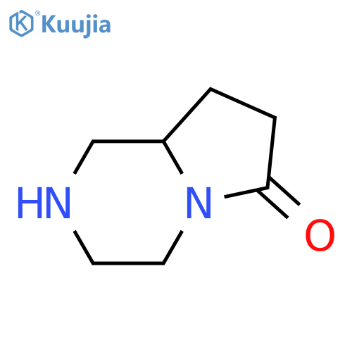 (8aR)-octahydropyrrolo[1,2-a]piperazin-6-one structure